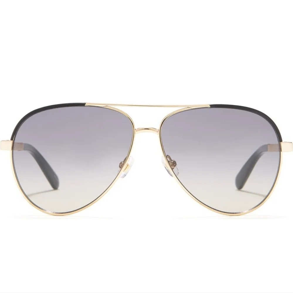 Kate Spade Amarissa Aviator Pilot Sunglasses Luxury Designer Celebrity #150 - Picture 3 of 10